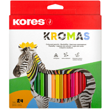 Цветные карандаши "Kromas", 24 цвета