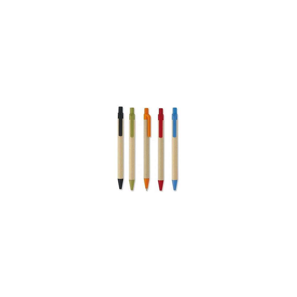 Ручка шариковая автоматическая "Cartoon", 0.7 мм, коричневый, зеленый, стерж. синий - 2