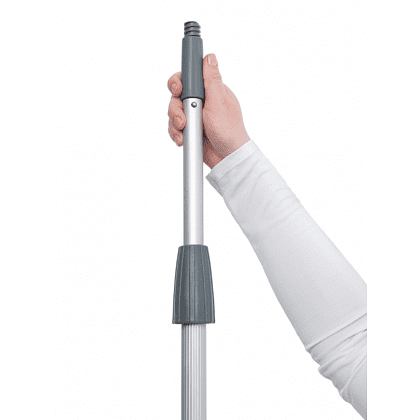 Ручка для МОПа алюминиевая HQ Profiline, 120 см, металлик - 9