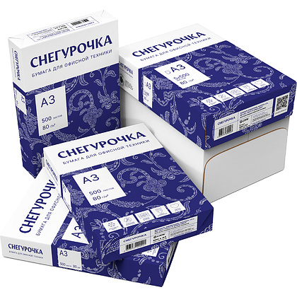 Бумага "Снегурочка", А3, 500 листов, 80 г/м2 - 6