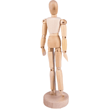 Манекен женский "Сонет", деревянный, 20 см