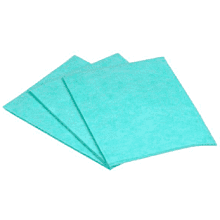 Салфетка из вискозы, 30 x 30 см, вискоза, зеленый