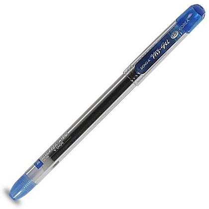 Ручка гелевая "My-Gel Standard", 0.5 мм, прозрачный, стерж. синий