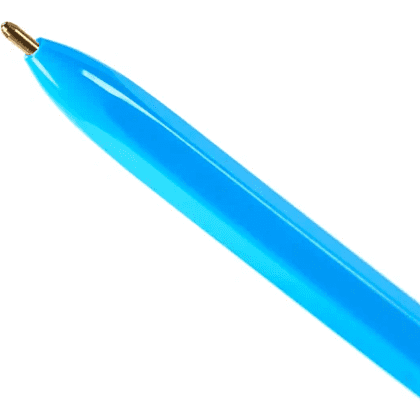 Ручка шариковая "РШ-49", 1.0 мм, ассорти, стерж. синий - 6