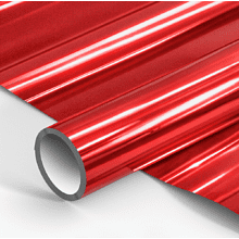 Бумага декоративная в рулоне "Металлик. Красный"