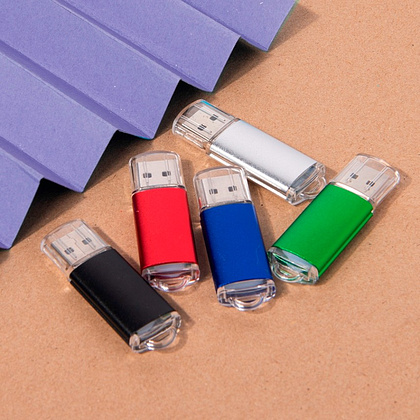 Карта памяти USB Flash 2.0 "Assorti", 8 Gb, серебристый - 5