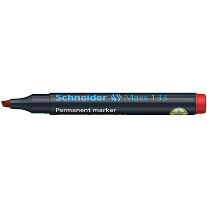 Маркер перманентный "Schneider Maxx 133", красный - 5