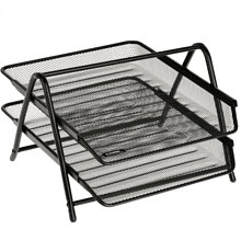 Модуль горизонтальный "Стамм" на 2 лотка, черная сетка