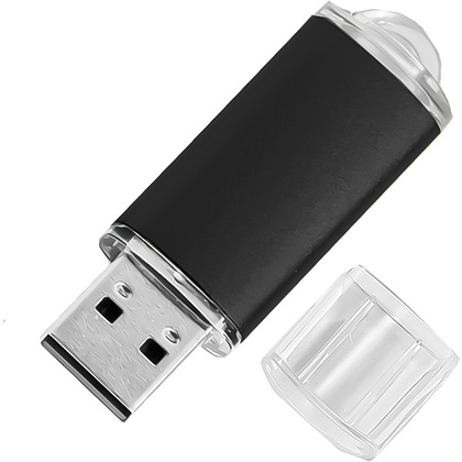 Карта памяти USB Flash 2.0 "Assorti", 32 Gb, черный - 3