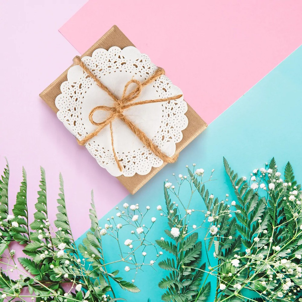 Салфетки бумажные ажурные AVIORA, d=10 см, белый, 250 шт - 4