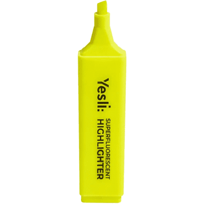 Маркер текстовый "Yesli:", желтый - 4