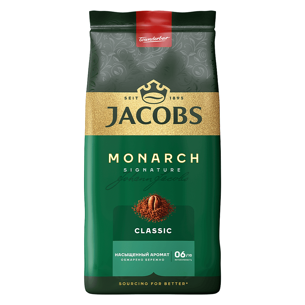 Кофе "Jacobs Monarch" классический, молотый, 230 г