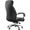 Кресло для руководителя EVERPROF MAXI экокожа, черный, крестов. алюминий - 5