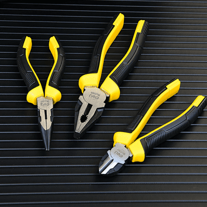 Набор губцевого инструмента Deli YS EDL0003-3, 3 шт. - 5