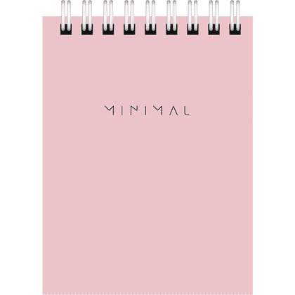Блокнот "Minimal Pastel", А7, 40 листов, клетка, ассорти - 2