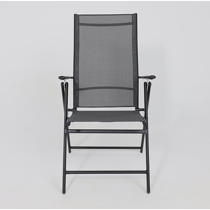 Кресло садовое AksHome CATANIA, ткань, серый, черный - 3