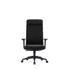 Кресло для руководителя SitZone "CH-366A-WB", ткань, пластик, черный - 4