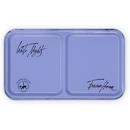 Краски акварельные "Белые ночи", набор 12 цветов, кюветы, метал. пенал - 2