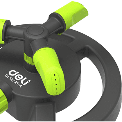 Распылитель "Deli GS EDL581301 3/4", круговой вращающийся, пластик, зеленый - 2