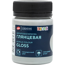 Краска акриловая глянцевая "Декола", 50 мл., банка