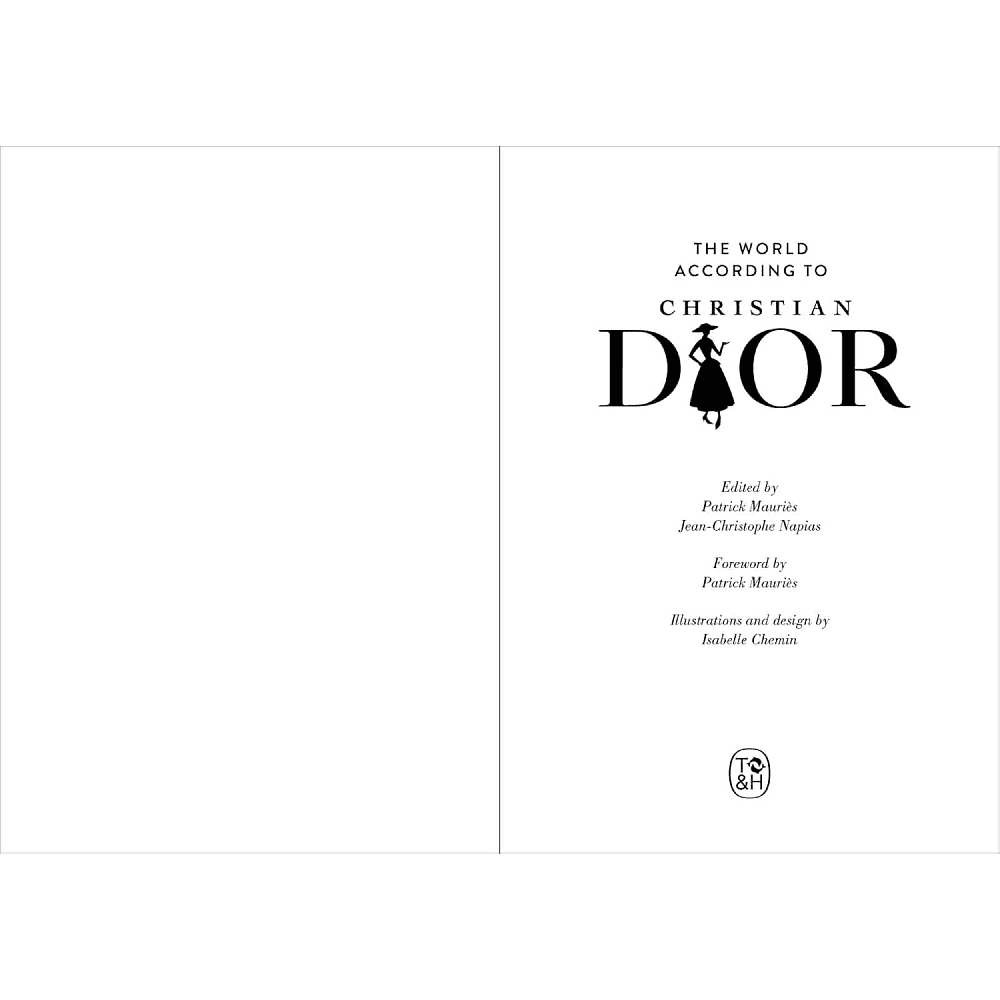 Книга на английском языке  "The World According to Christian Dior", Mauriès P. - 2