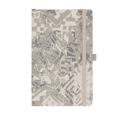 Блокнот "Shabby silver texture", А5, 96 листов, линейка, серебряный - 2