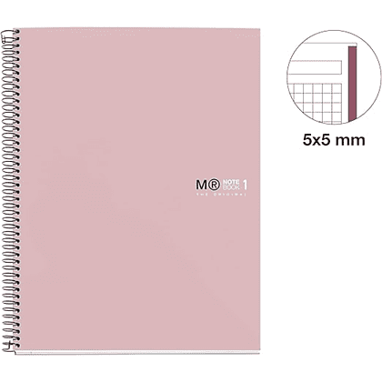 Тетрадь Miquelrius "Sand", А4, 80 листов, клетка, розовый - 2