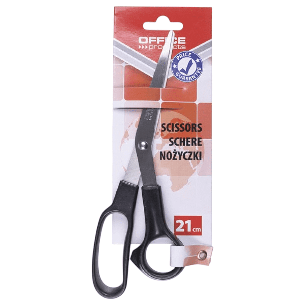 Ножницы "Office products", 21 см, черный