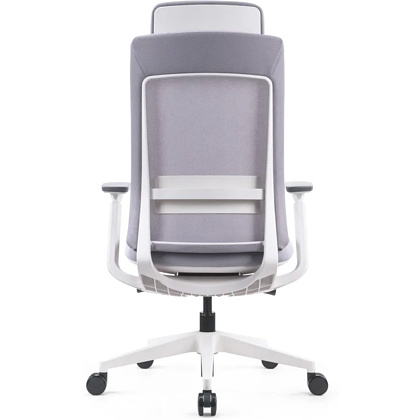 Кресло компьютерное SitZone E-VL002A-BS, сетка, ткань, пластик, серый - 5