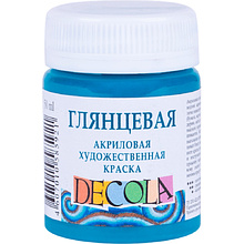 Краска акриловая глянцевая "Декола", 50 мл., банка
