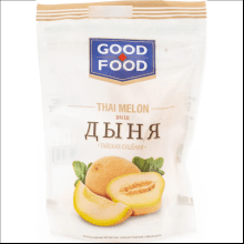 Сухофрукты "Good Food", 110 г, дыня тайская