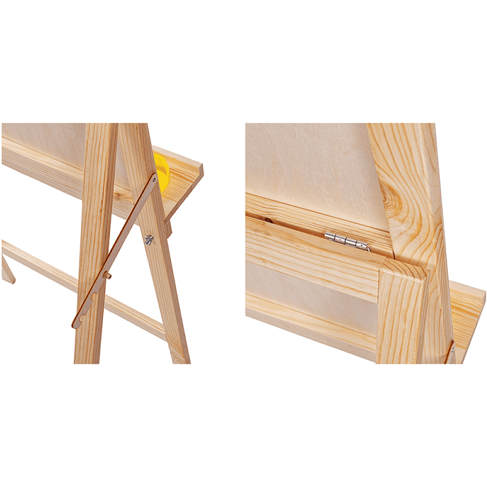 Мольберт-хлопушка "Студия", сосна, 2 стакана - 5