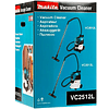 Пылесос строительный MAKITA VC2512L, 1000 Вт, 25 л - 9