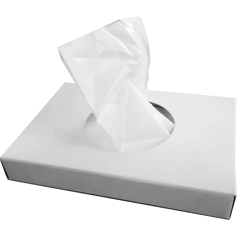 Пакеты полиэтиленовые гигиенические, белый, 30 шт/упак