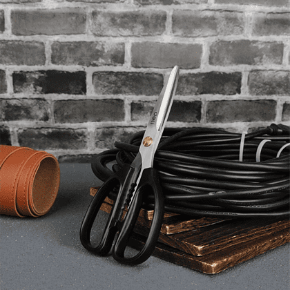 Ножницы универсальные Deli YS EDL2613, 195 мм, черный - 3