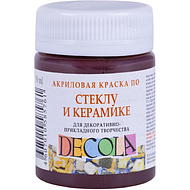 Краска акриловая по стеклу и керамике 