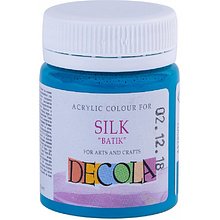 Краска акриловая по шелку перламутровая "Декола"