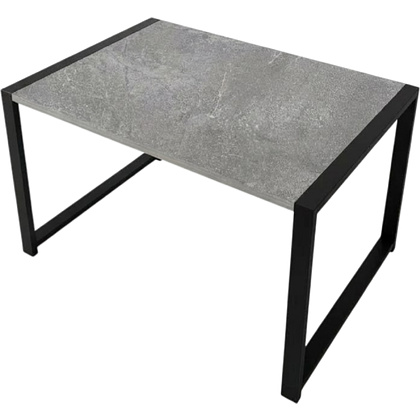 Стол журнальный ALLERD RION, черный муар, Бетон