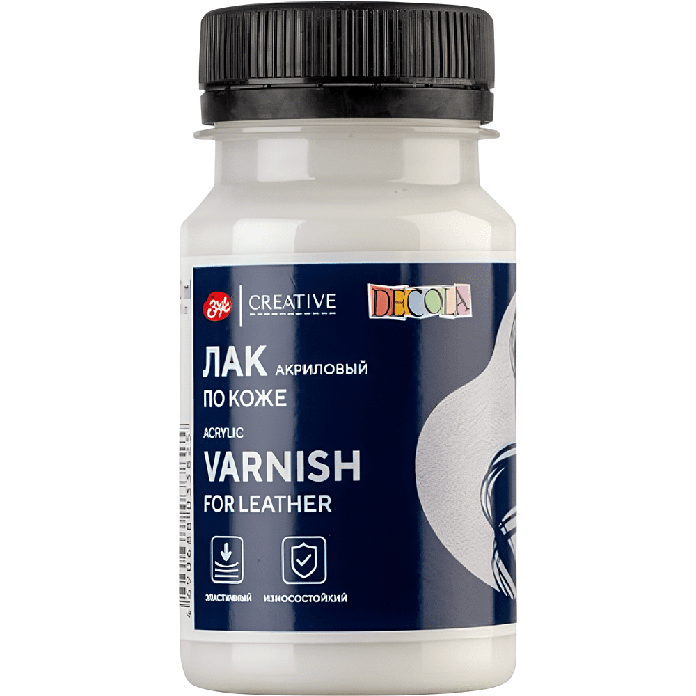 Лак акриловый "Decola" по коже, 100 мл