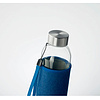 Бутылка для воды "Utah Denim", стекло, 500 мл, прозрачный, синий - 3