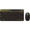 Комплект клавиатура и мышь "MK240", беспроводная, желтый - 2