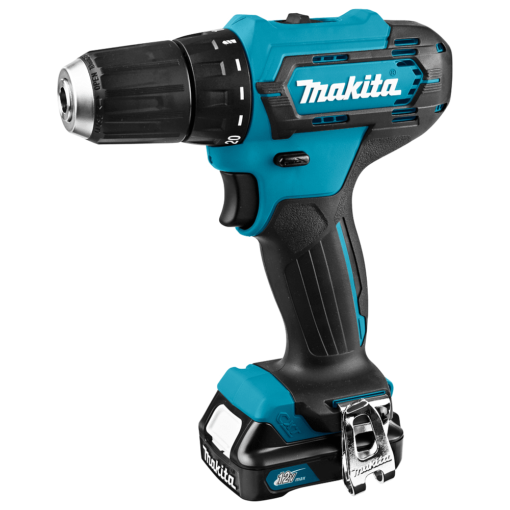 Дрель-шуруповерт аккумуляторная MAKITA DF333DWYE, 12 В, 30 Нм, 1.5Ачx2 - 3