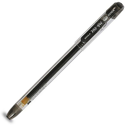 Ручка гелевая "My-Gel Standard", 0.5 мм, прозрачный, стерж. черный