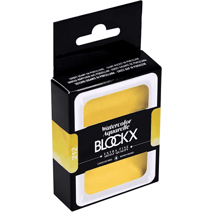 Краски акварельные "Blockx. Giant pan" 112 неаполитанский желтый, 18 мл., кювета - 4