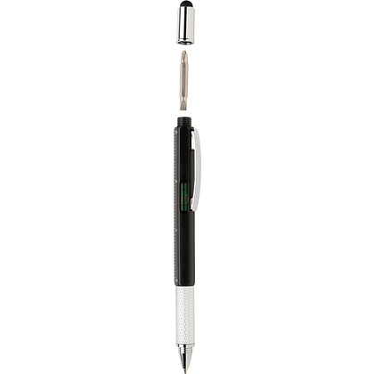 Ручка многофункциональная "P221.561" со стилусом, черный, стерж. синий - 4