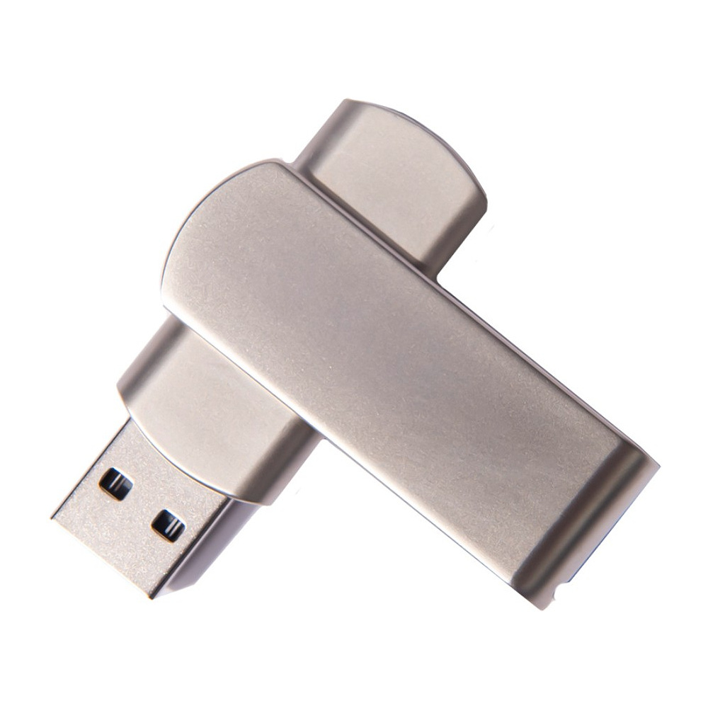 Карта памяти USB Flash 2.0 "Swing metal", 32 Gb, металл, серебристый