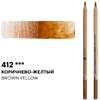 Карандаш акварельный "Белые ночи", 412, коричнево-желтый - 2