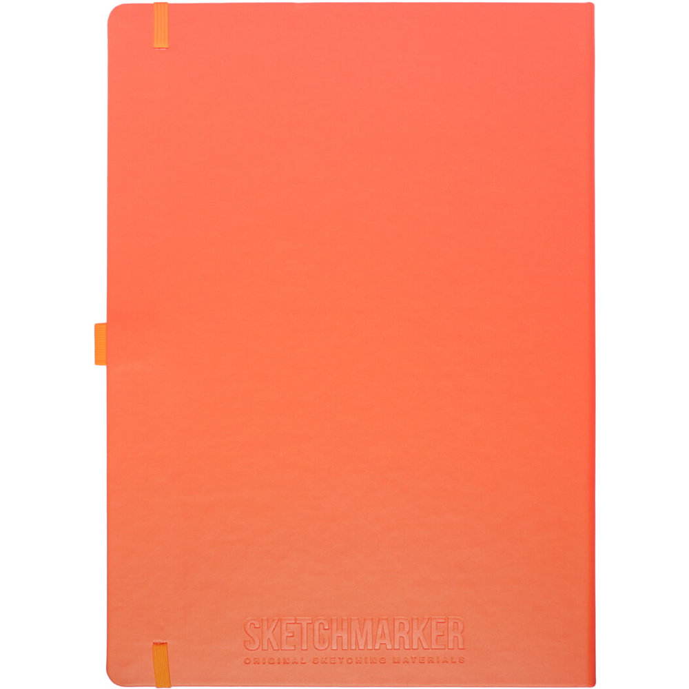 Скетчбук "Sketchmarker", 21x29,7 см, 140 г/м2, 80 листов, неоновый коралл - 2