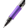 Ручка гелевая "Jell-Zone Standard", 0,5 мм, прозрачный, стерж. фиолетовый - 2