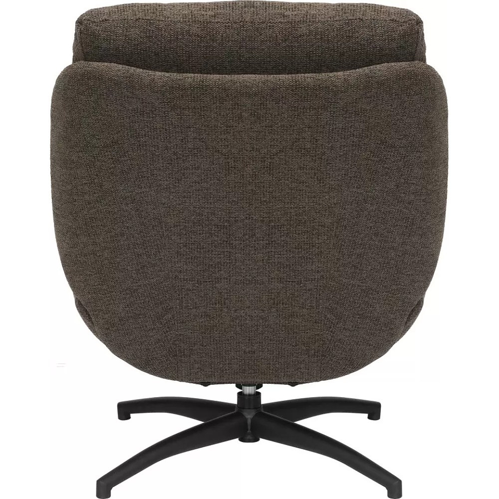 Кресло мягкое EVERPROF Kiwi, ткань, темно-коричневый - 4